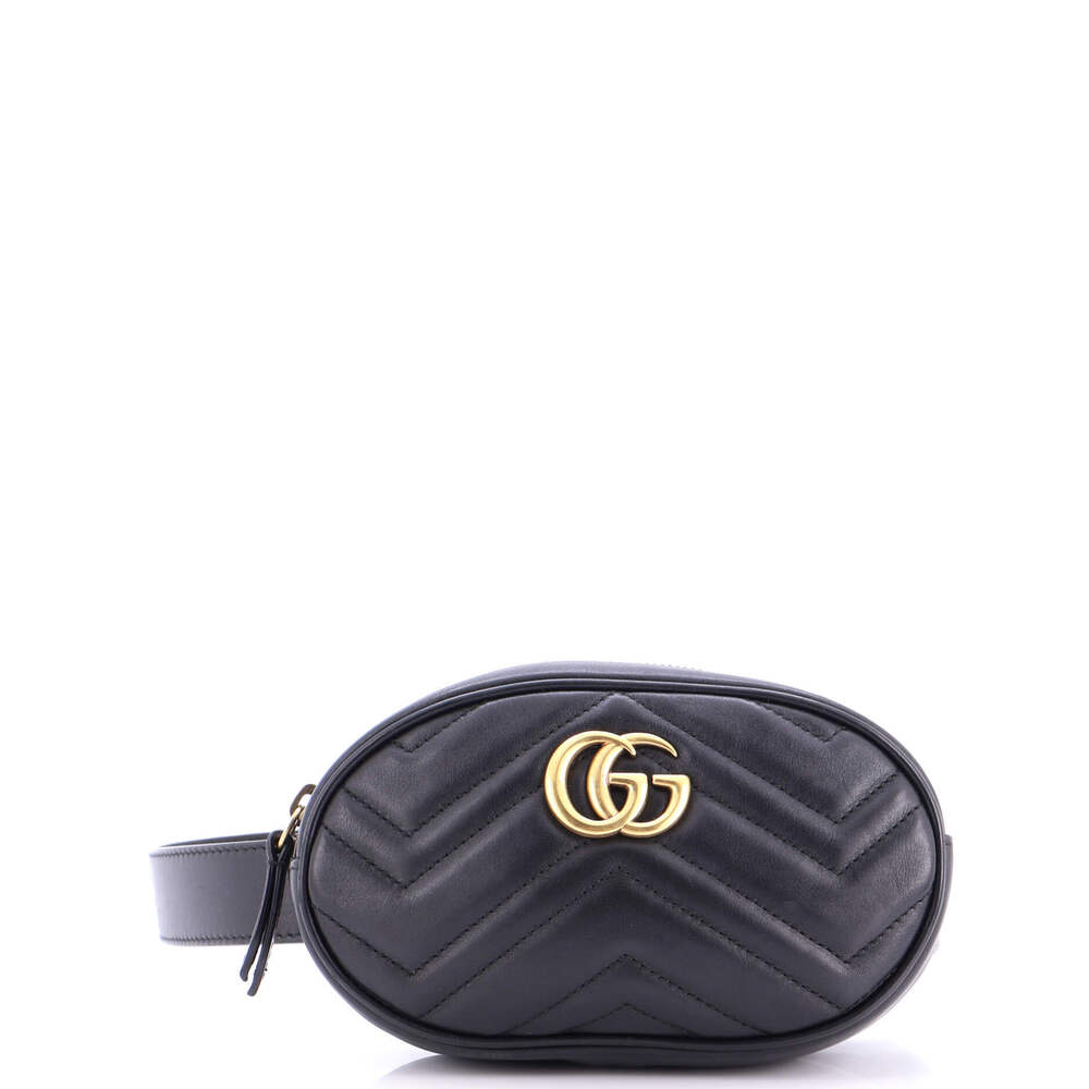 Gucci GG Marmont Belt Bag Matelasse Leather